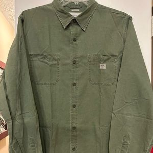 Used Denim & Supply Ralph Lauren Casual Long Sleeve Button Up Green XXL